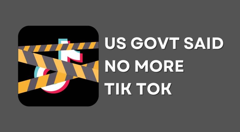 High Risk, US gov bans TikTok