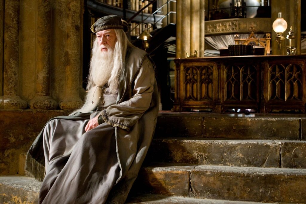 albus dumbledore in harry potter