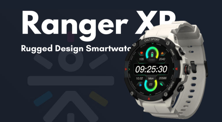 Best Rugged Design Smartwatch Cultsport Ranger XR