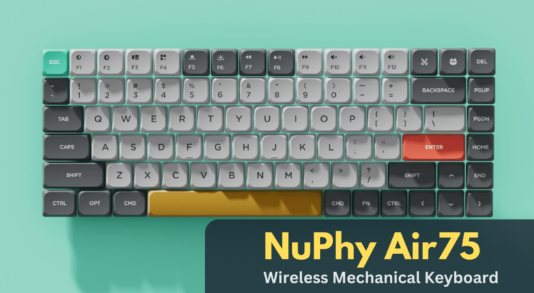 Nuphy Air75 Wireless Mechanical Keyboard