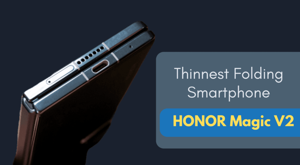 thinnest folding phone honor magic v2
