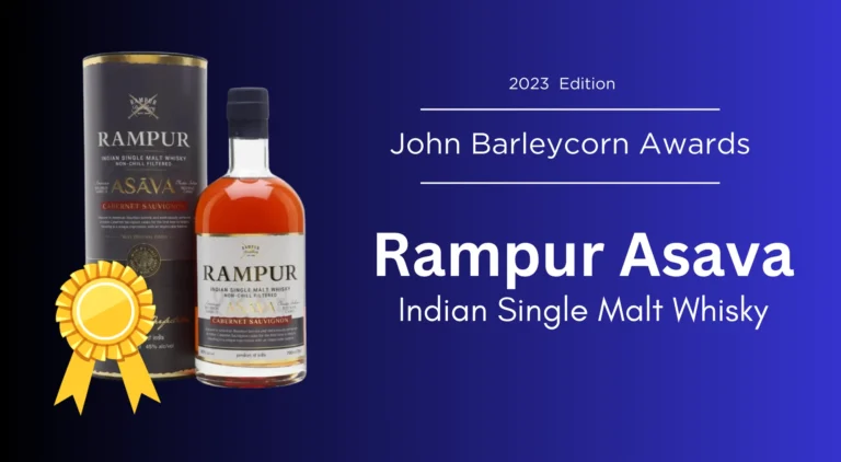 Rampur Asava Crowned ‘Best World Whisky’ at 2023 John Barleycorn Awards